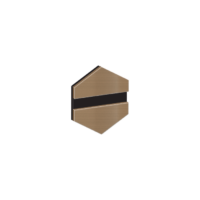 GRAVOLASE METALLICS BRONSE BØRSTET-SORT 1,3 MM