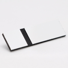 GRAVOGLAS 2 SURFACE HVIT BLANK-SORT 1,6 MM