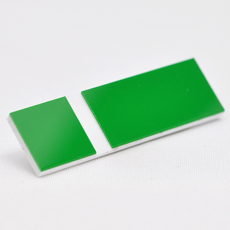 GRAVOGLAS 2 SURFACE EPLEGRØNN BLANK-HVIT 1,6 MM