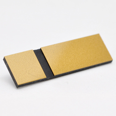 GRAVOGLAS 2 SURFACE GULL BLANK-SORT 1,6 MM
