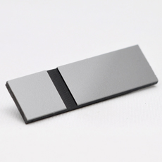 GRAVOGLAS 2 SURFACE SØLV BLANK-SORT 3,2 MM