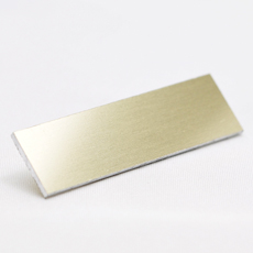 GRAVOXAL CHAMPAGNE BLANK-ALUMINIUM 1,0 MM