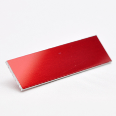 GRAVOXAL RØD BLANK-ALUMINIUM 1,5 MM