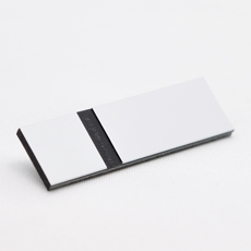 GRAVOPLY 2 HVIT-SORT 0,8 MM