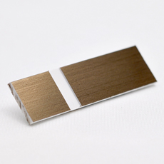 METALLEX BRONSE BØRSTET-HVIT 2,4 MM