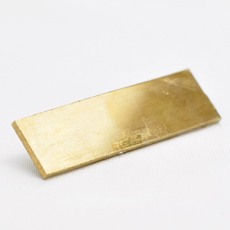 GRAVOBRASS EXTERIOR MESSING POLERT-MESSING 1,0 MM