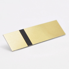 ALUMAMARK GULL SILKESMATT-SORT 0,5 MM  (610 X 508 MM)