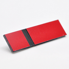 GRAVOPLY ULTRA RØD MATT-SORT 1,6 MM