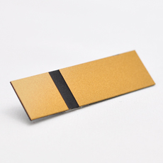 GRAVOLASE METALLICS GULL BLANK-SORT 0,5 MM