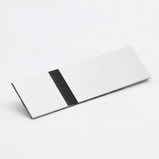 GRAVOLASE METALLICS SØLV BLANK-SORT 0,5 MM