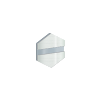 COLORED ALUMINUM SØLV SILKESMATT-ALUMINIUM 0,6 MM