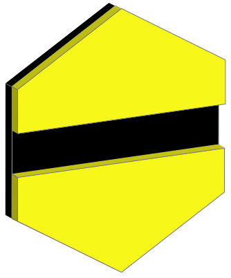GRAVOFOIL GUL-SORT 0,2 MM