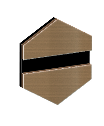 GRAVOLASE METALLICS BRONSE BØRSTET-SORT 0,5 MM