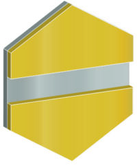 COLORED ALUMINUM GULL BLANK-ALUMINIUM 0,6 MM