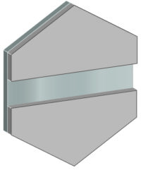 COLORED ALUMINUM SØLV SILKESMATT-ALUMINIUM 0,6 MM