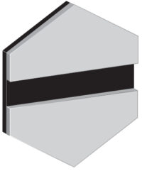 GRAVOLASE METALLICS ALUMINIUM MATT-SORT 0,8 MM