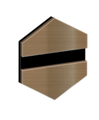 GRAVOLASE METALLICS BRONSE BØRSTET-SORT 1,3 MM