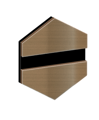 GRAVOLASE METALLICS BRONSE BØRSTET-SORT 1,3 MM